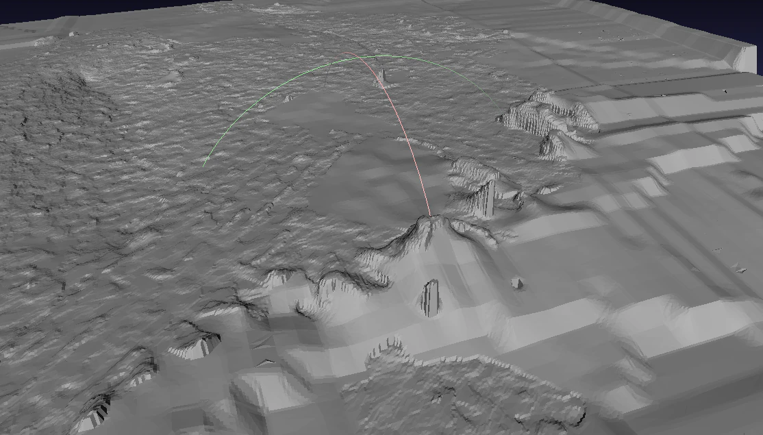 3D result with mask applied